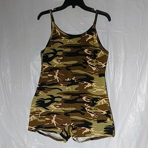 Camo bodysuit